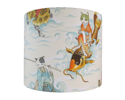 Eco Lampshade Alexander Henry Japanese Cat