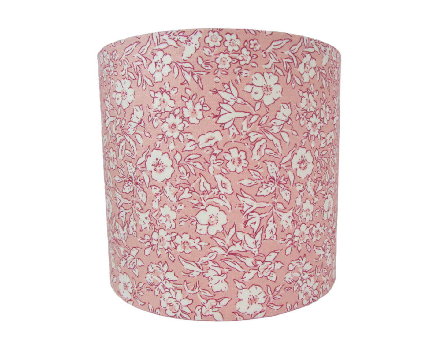 Eco Lampshade Liberty Pastel Pink Flower