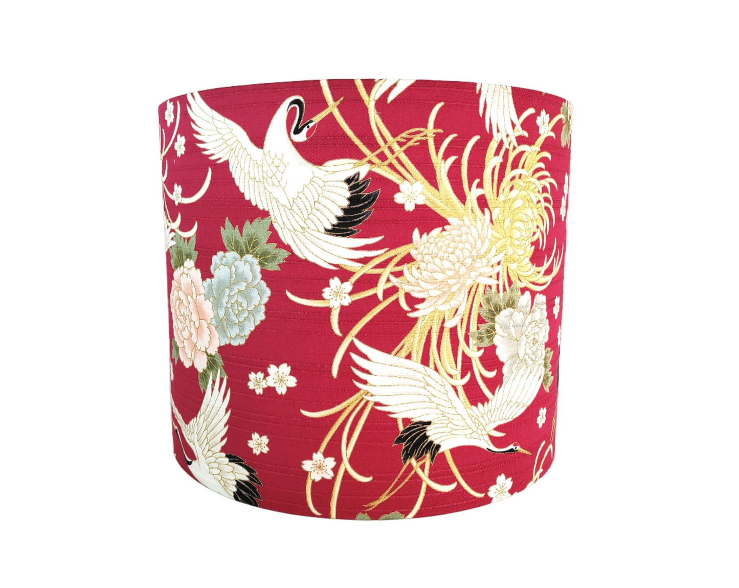 Eco Lampshade Japanese Red Crane