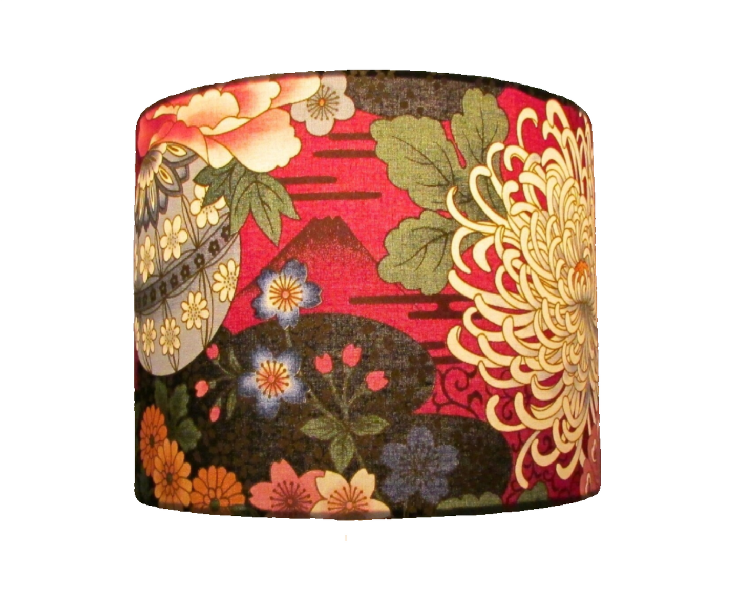 Eco Lampshade Japanese Mount Fuji Flower