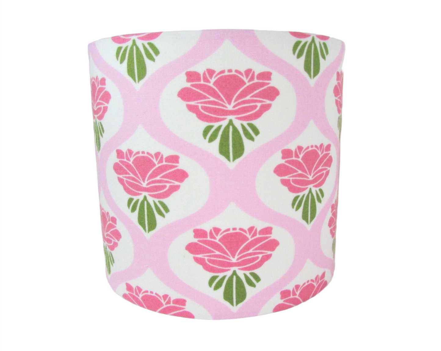 Eco Lampshade Retro Pink Rose