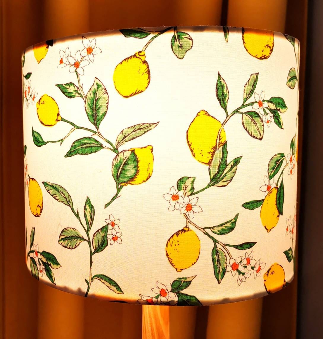 Eco Lampshade Luscious Lemons