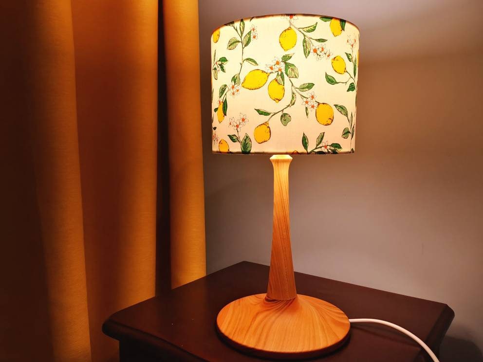 Eco Lampshade Luscious Lemons