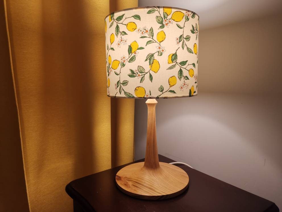 Eco Lampshade Luscious Lemons