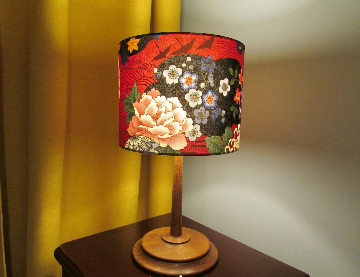 Eco Lampshade Japanese Mount Fuji Flower