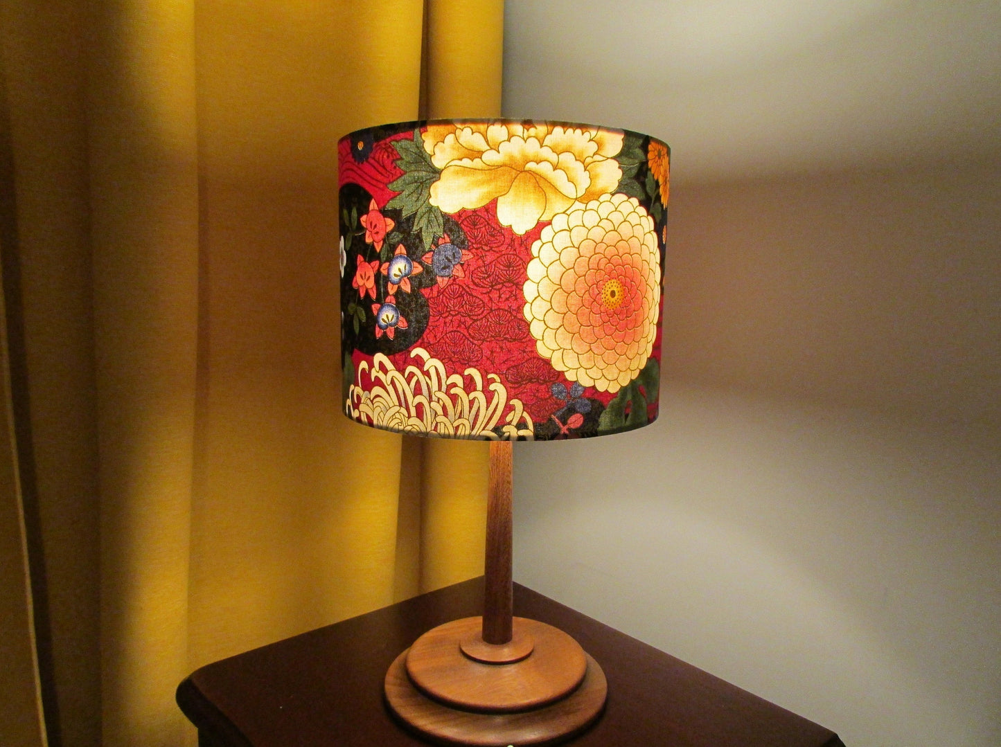 Eco Lampshade Japanese Mount Fuji Flower