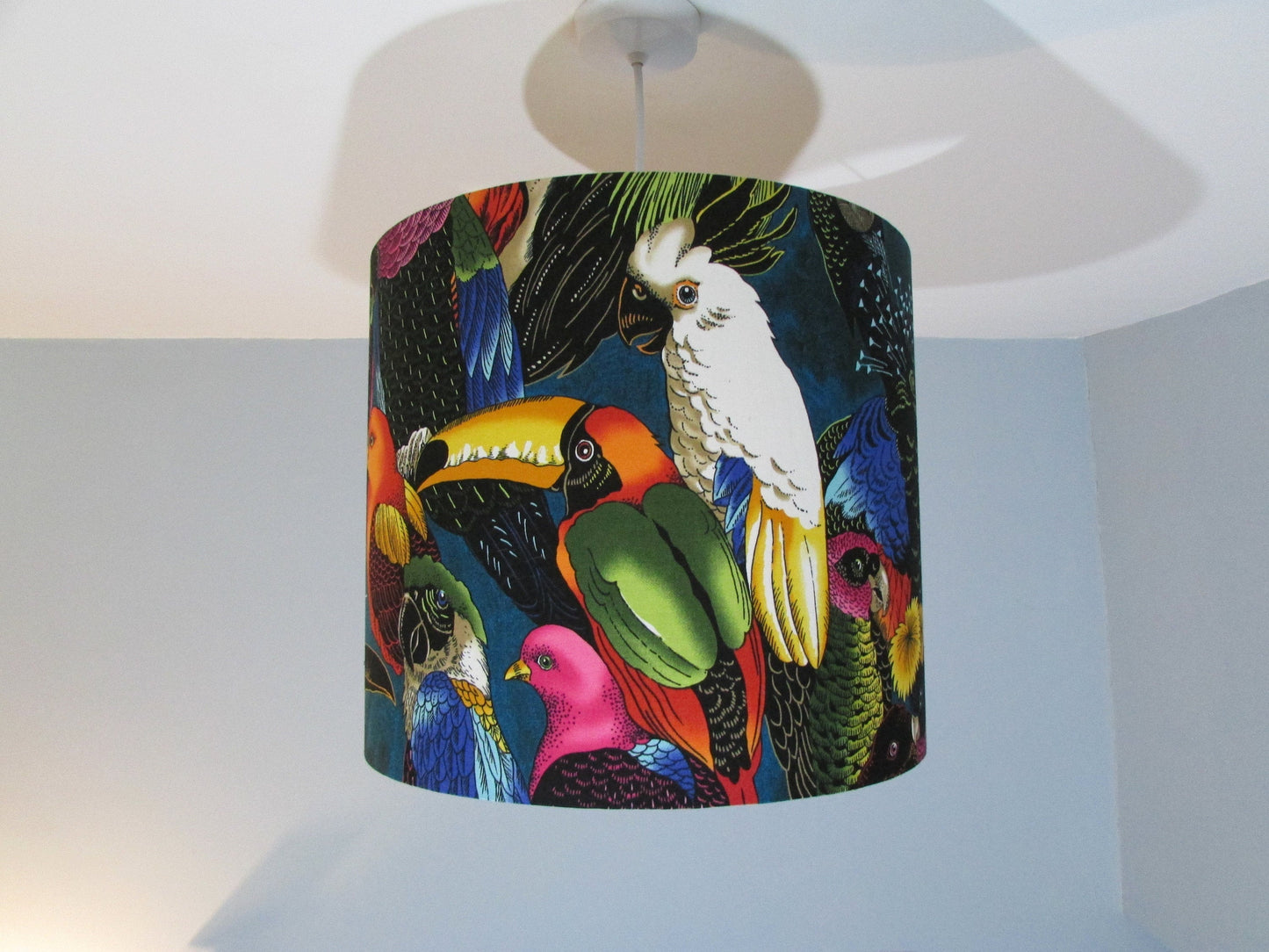 Eco Lampshade Alexander Henry Jungle Birds