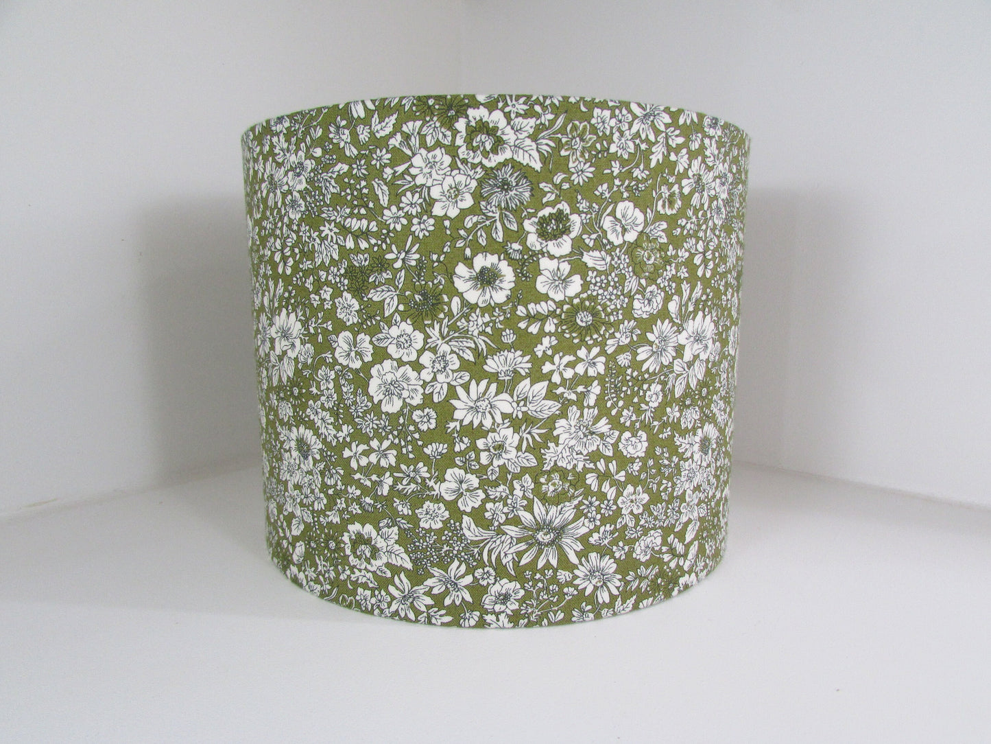 Eco Lampshade Liberty Green Flower