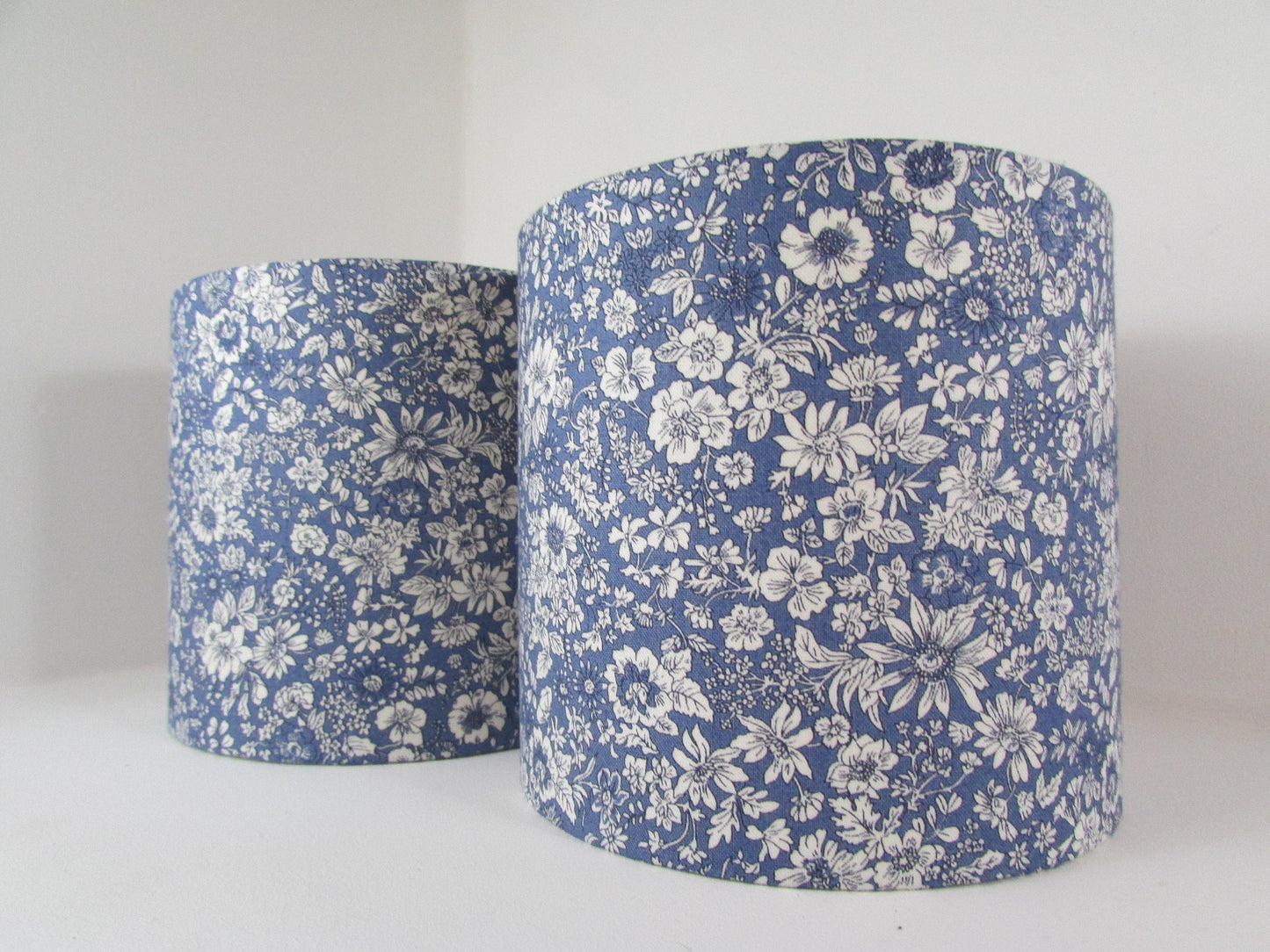 Eco Lampshade Liberty Blue Flower