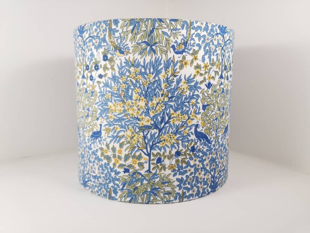 Eco Lampshade Liberty Blue Pheasant