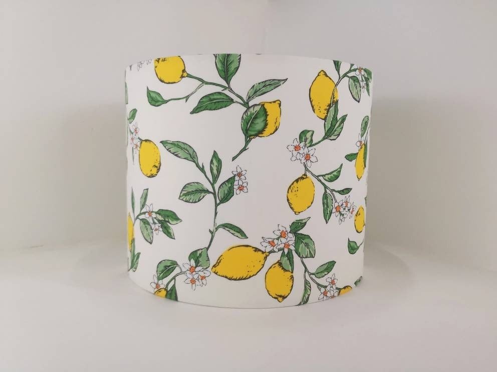 Eco Lampshade Luscious Lemons