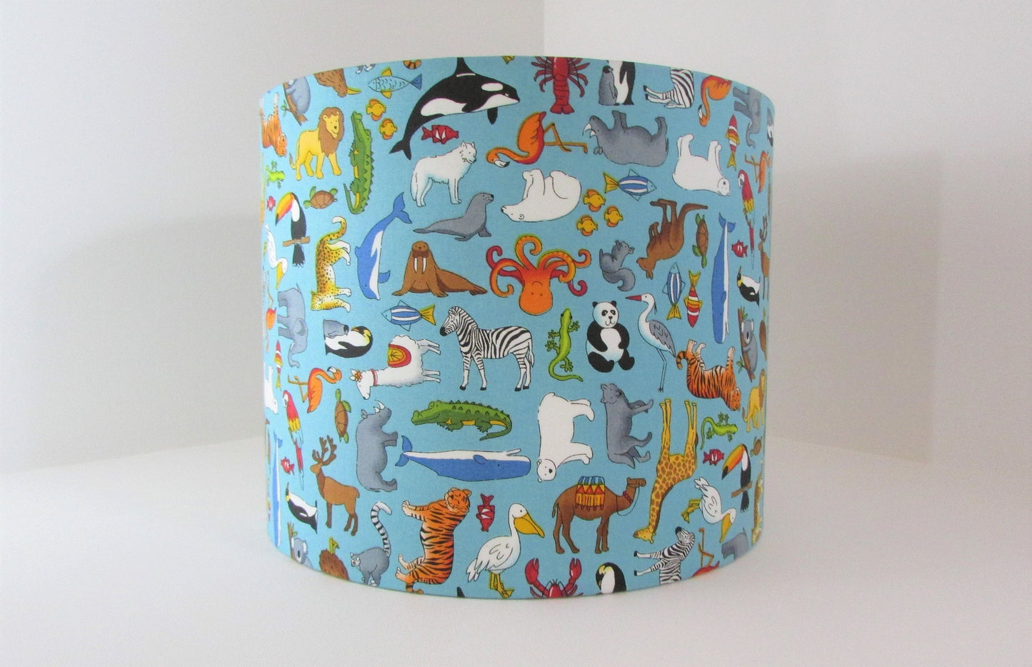 Eco Lampshade Animal World Safari