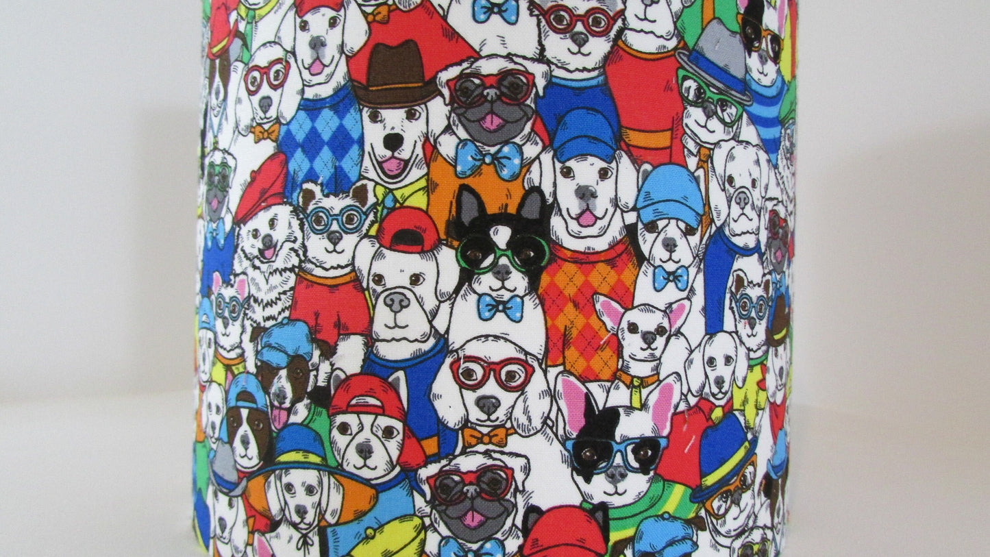 Eco Lampshade Dapper Dogs