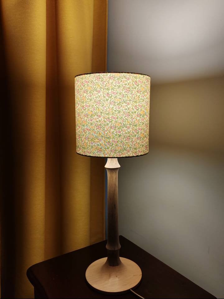 Eco Lampshade Libery Pastel 'Forget Me Not'